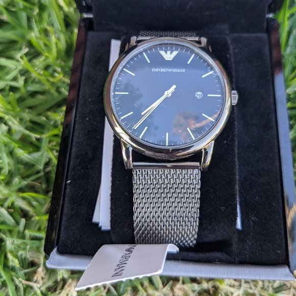 Emporio Armani Quartz Blue Dial Men's Watch - Picture 6 of 13